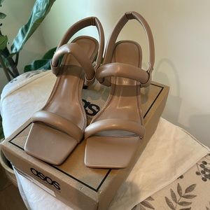 Nude Strappy Sandals